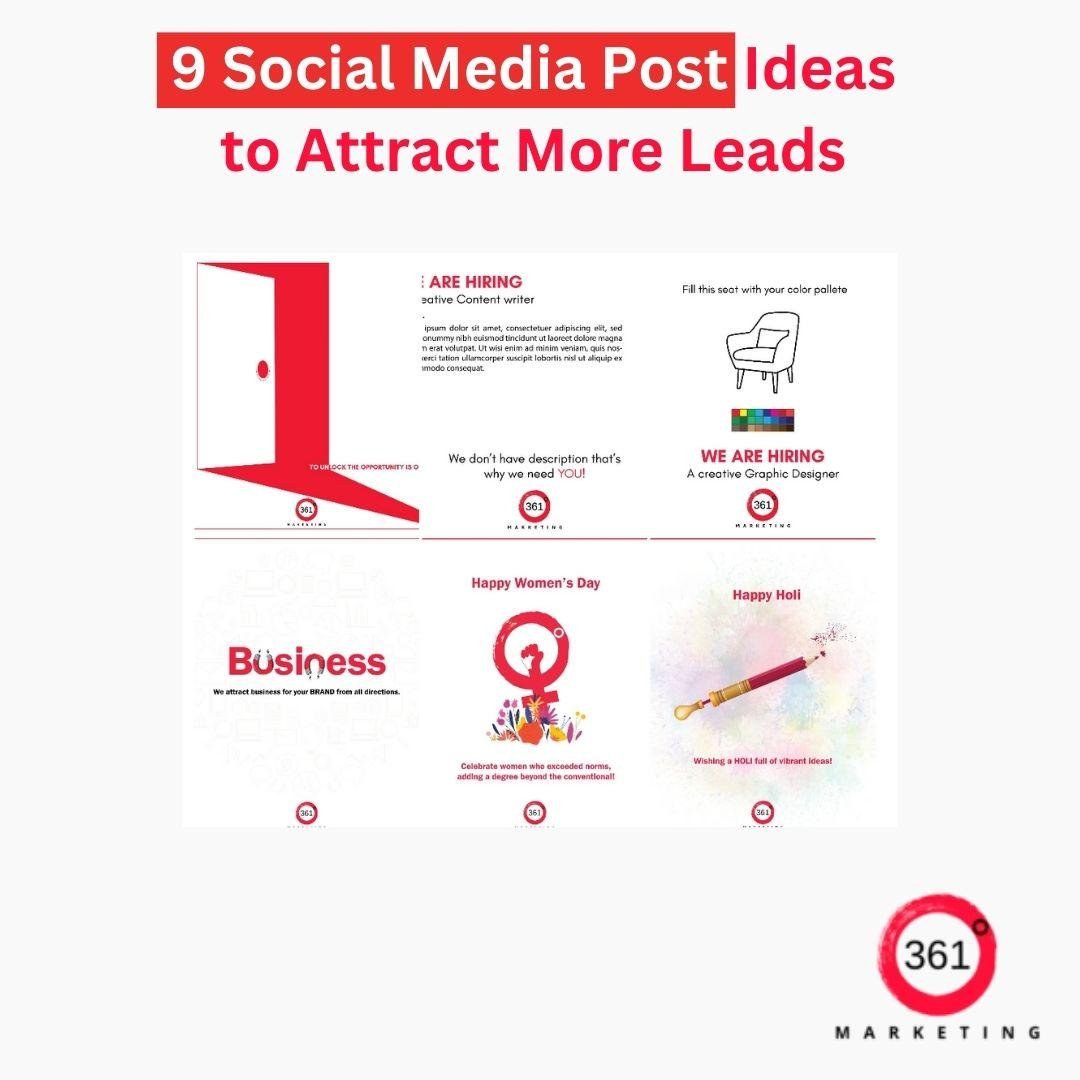 9 social media post ideas